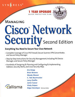 Book cover for Managing Cisco Network Security