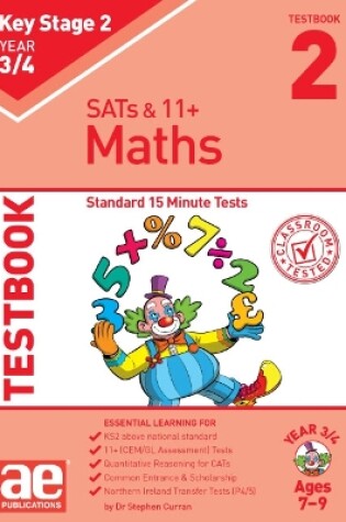 Cover of KS2 Maths Year 3/4 Testbook 2