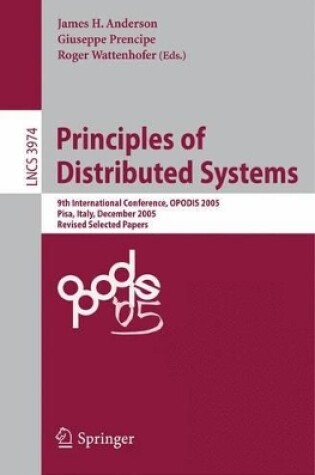 Cover of Principles of Distributed Systems