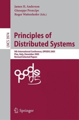 Book cover for Principles of Distributed Systems