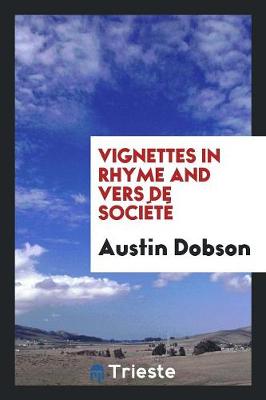 Book cover for Vignettes in Rhyme and Vers de Societe