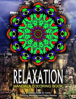 Book cover for RELAXATION MANDALA COLORING BOOK - Vol.20