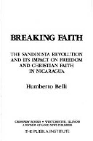 Cover of Breaking Faith