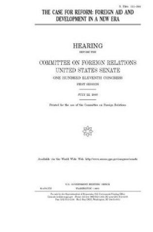 Cover of The case for reform