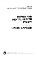 Cover of Women & Mental Hlth Policy