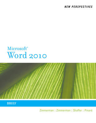 Book cover for New Perspectives on Microsoft Word 2010