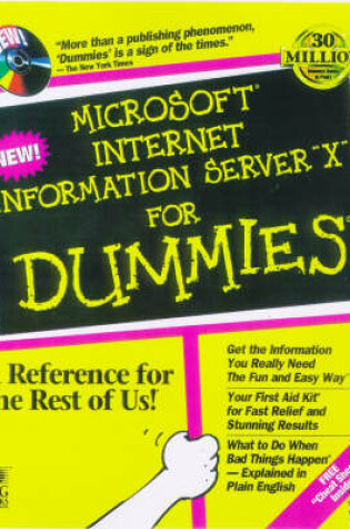 Cover of Microsoft Internet Information Server 4.0 For Dummies