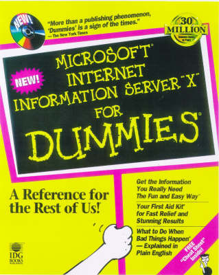 Book cover for Microsoft Internet Information Server 4.0 For Dummies