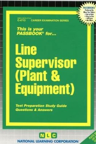 Cover of Line Supervisor (Plant & Equipment)