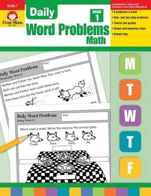 Cover of Daily Word Problems Grade 1