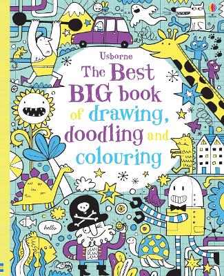 Cover of Best Big Book of Drawing, Doodling and Colouring
