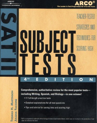 Book cover for SAT II Subject Tests