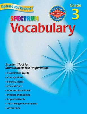 Cover of Vocabulary, Grade 3