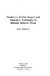 Book cover for Studies in Verbal Aspect and Narrative Technique in Biblical Hebrew Prose