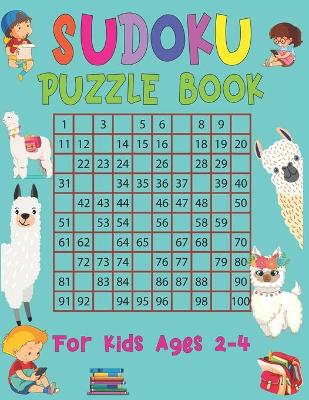 Book cover for Sudoku Puzzle Book For Kids Ages 2-4