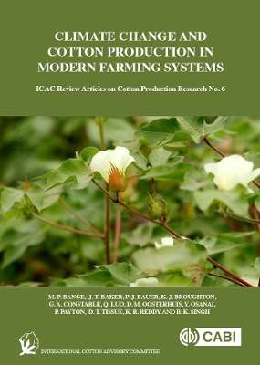 Book cover for Climate Change and Cotton Production in Modern Farming Systems