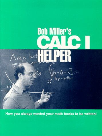 Book cover for Bob Miller's Calc I Helper