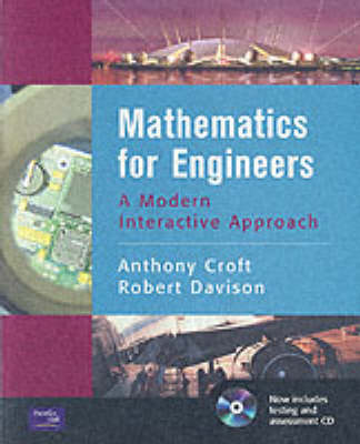 Book cover for Mathematics for Engineers (with CD)