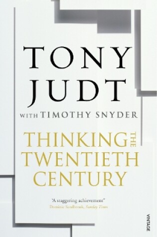Cover of Thinking the Twentieth Century