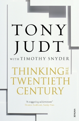 Book cover for Thinking the Twentieth Century