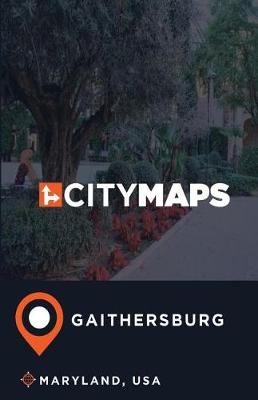 Book cover for City Maps Gaithersburg Maryland, USA