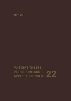 Book cover for Masters Theses in the Pure and Applied Sciences