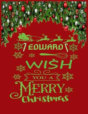 Book cover for EDWARD wish you a merry christmas