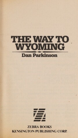 Book cover for The Way to Wyoming