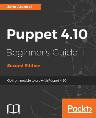 Book cover for Puppet 4.10 Beginner's Guide -