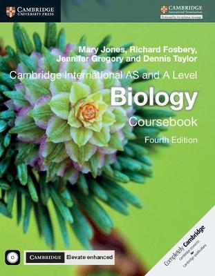 Book cover for Cambridge International AS and A Level Biology Coursebook with CD-ROM and Cambridge Elevate Enhanced Edition (2 Years)