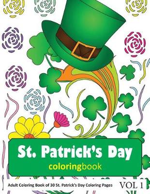 Book cover for St. Patrick's Day Coloring Book