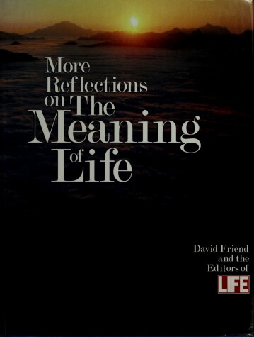 Book cover for More Reflections on the Meaning of Life