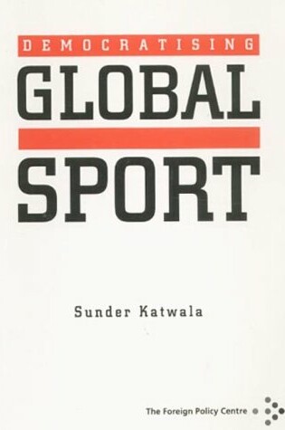 Cover of Democratising Global Sport