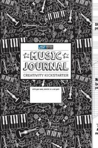 Cover of Music Journal and Creativity Kickstarter (Black)