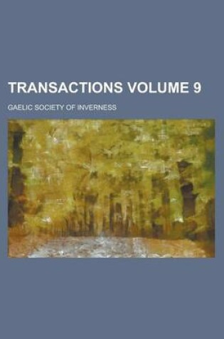 Cover of Transactions (Volume 26)