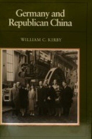 Cover of Germany and Republican China