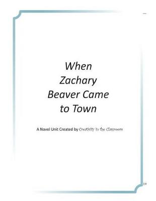 Book cover for When Zachary Beaver Came to Town