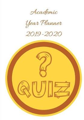 Book cover for Quiz Academic Year Planner 2019-2020