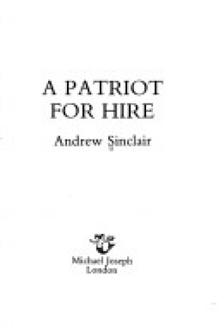 Cover of Patriot for Hire