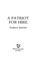 Book cover for Patriot for Hire