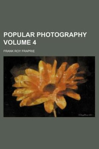 Cover of Popular Photography Volume 4