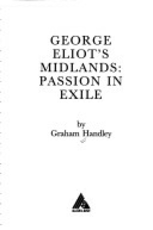 Cover of George Eliot's Midlands