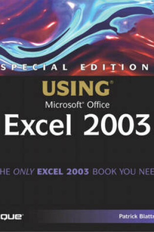 Cover of Special Edition Using Microsoft Office Excel 2003