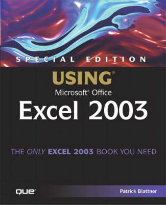 Book cover for Special Edition Using Microsoft Office Excel 2003