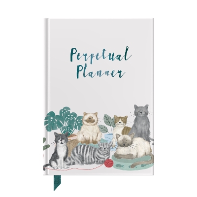 Book cover for Perpetual Planner For Cat Lovers