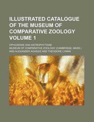 Book cover for Illustrated Catalogue of the Museum of Comparative Zoology Volume 1; Ophiuridae and Astrophytidae