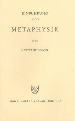 Book cover for Einfuhrung in die Metaphysik