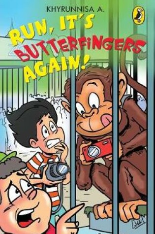 Cover of Run, It's Butterfingers Again!