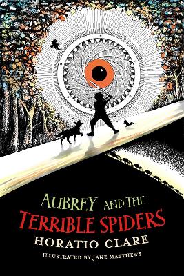 Book cover for Aubrey and the Terrible Spiders