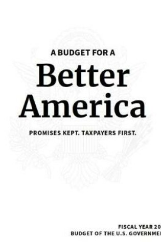 Cover of Budget of the United States Government